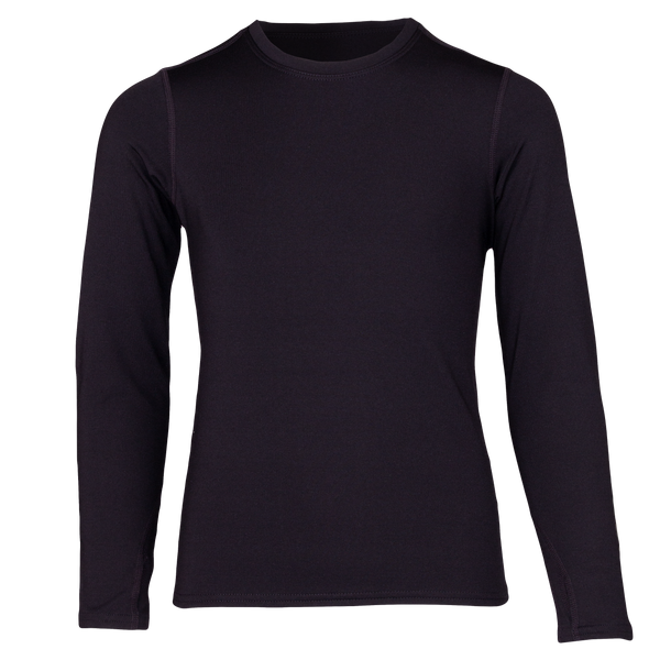 snowangel Youth Micro-Elite Chamois Crewneck - Black