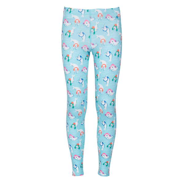 snowangel Youth Originals Print Tight - Winter Seals