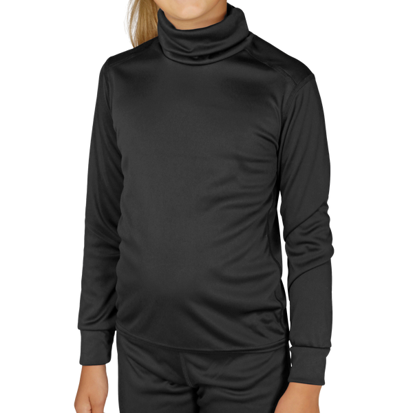 Snowangel Youth Peach Skins T-Neck - Black