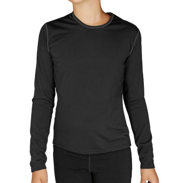 Snowangel Youth Pepper Skins Crewneck - Black