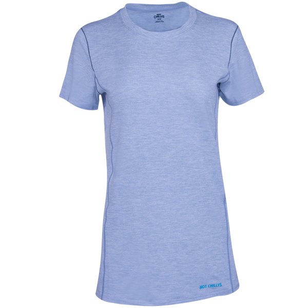 snowangel Women's Clima-Tek Tee - Ashley Blue Heather