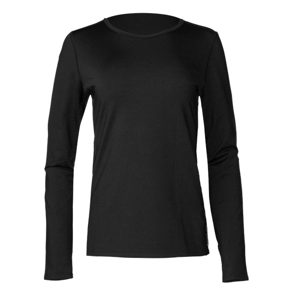 snowangel Women's Micro-Elite Chamois Crewneck - Black