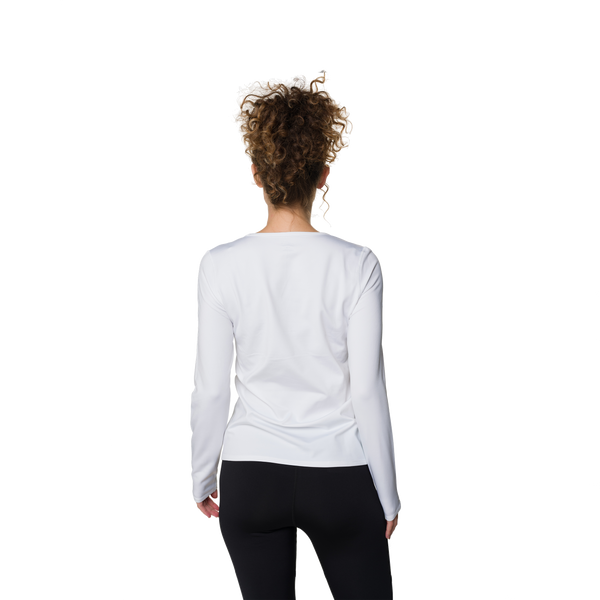 Snowangel Women's Micro-Elite Chamois Crewneck - White