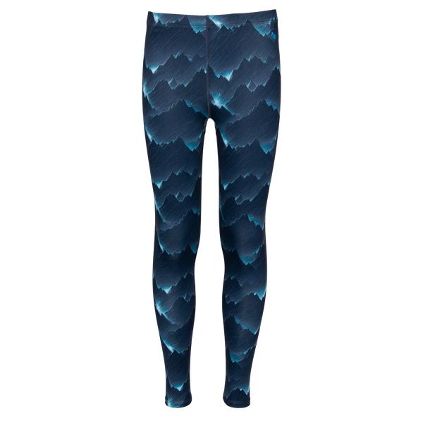 snowangel Youth Micro-Elite Chamois Print Tight - Mountain Storm