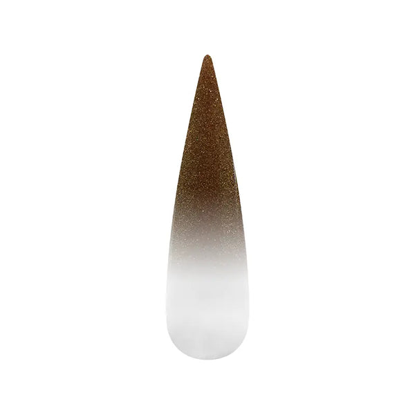 sns cosmetics Air Ombre Spray Powder Nails -Brown Gold Colors - AO036