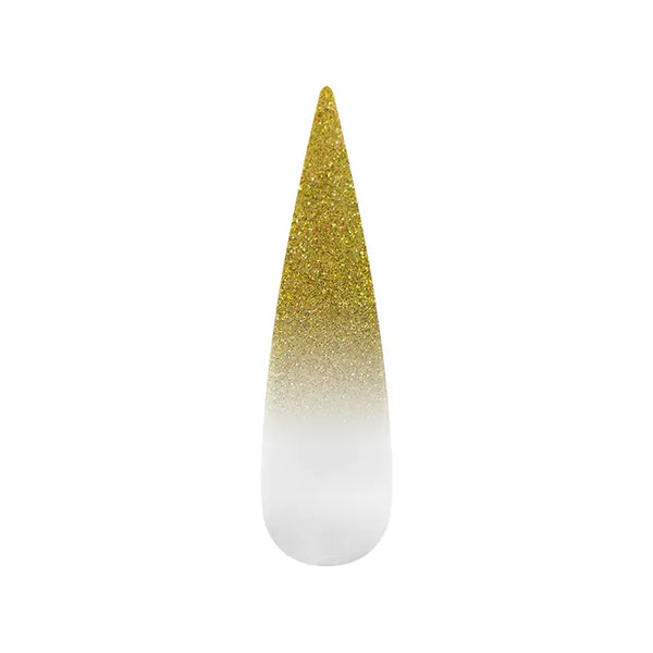 sns cosmetics Air Ombre Spray Powder Nails - Metallic Gold Colors - AO145