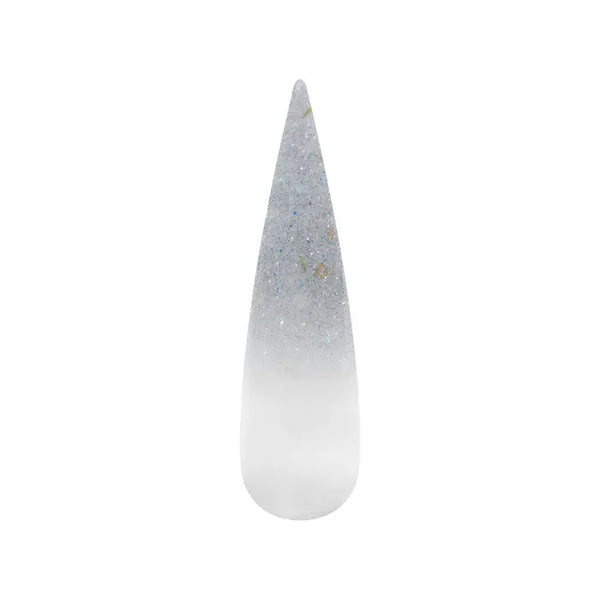 sns cosmetics Air Ombre Spray Powder Nails - Metallic Silver Colors - AO132
