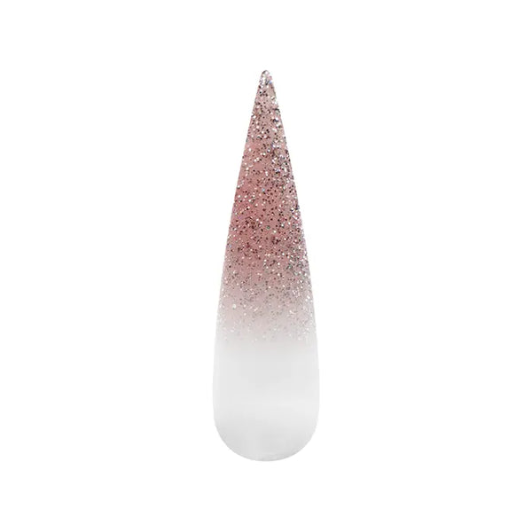 sns cosmetics Air Ombre Spray Powder Nails - Pink Silver Colors - AO137