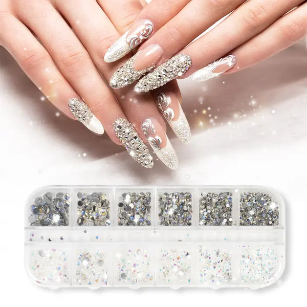 sns cosmetics BlingStones Pro 01 - Rhinestone Art Box - Endless Diamonds