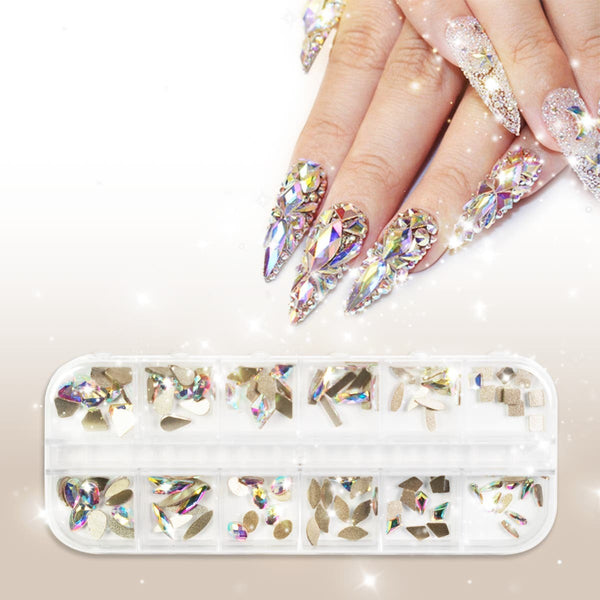 sns cosmetics BlingStones Pro 03 - Rhinestone Art Box - Ice Diva