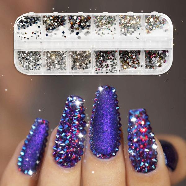 sns cosmetics BlingStones Pro 14 - Rhinestone Art Box - Showgirl