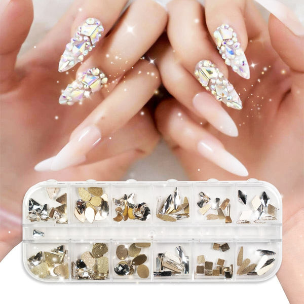 sns cosmetics BlingStones Pro 16 - Rhinestone Art Box - Liberace
