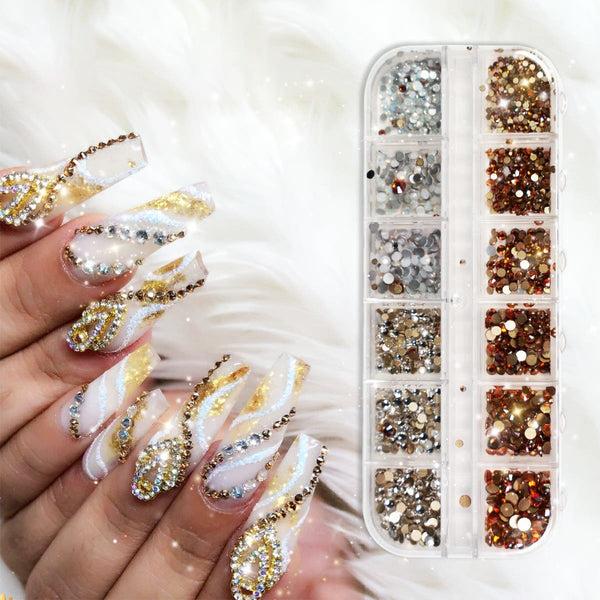 sns cosmetics BlingStones Pro 17 - Rhinestone Art Box - Razzle Dazzle