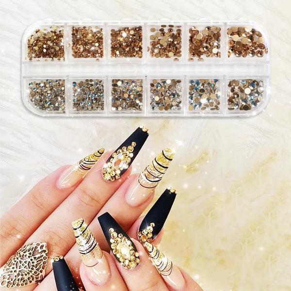 sns cosmetics BlingStones Pro 18 - Rhinestone Art Box - Trophy