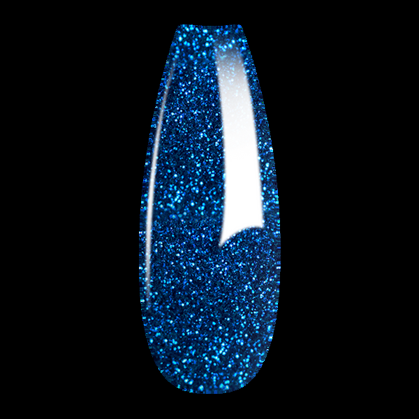 sns cosmetics French Glitter Nail Art - Blue Colors - GF01