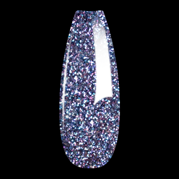 sns cosmetics French Glitter Nail Art - Light Purple Colors - GF05
