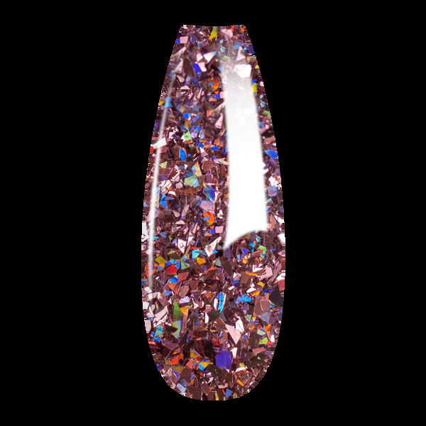 sns cosmetics Ombre Glitter Nail Art - Rose Gold Colors - GO05