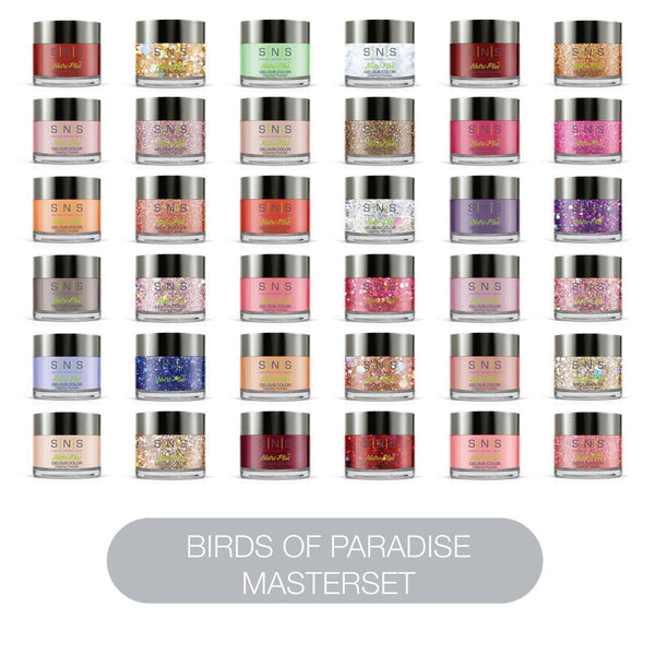 sns cosmetics SNS Birds of Paradise Collection - 36 Colors: BP01 - BP36