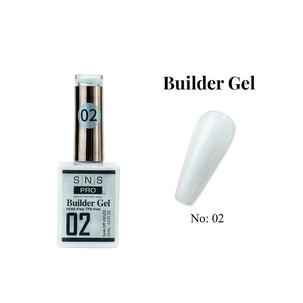 sns cosmetics SNS Builder Gel In The Bottle - 02 - HEMA-Free/TPO-Free - 0.5oz
