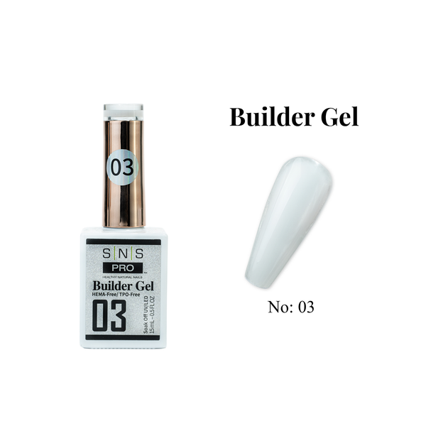 sns cosmetics SNS Builder Gel In The Bottle - 03 - HEMA-Free/TPO-Free - 0.5oz