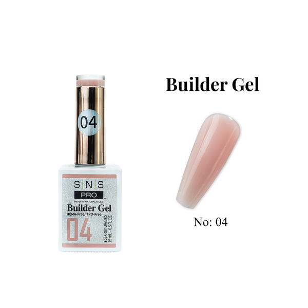 sns cosmetics SNS Builder Gel In The Bottle - 04 - HEMA-Free/TPO-Free - 0.5oz