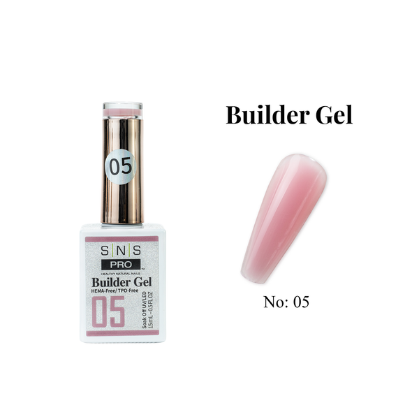 sns cosmetics SNS Builder Gel In The Bottle - 05 - HEMA-Free/TPO-Free - 0.5oz