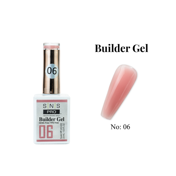 sns cosmetics SNS Builder Gel In The Bottle - 06 - HEMA-Free/TPO-Free - 0.5oz