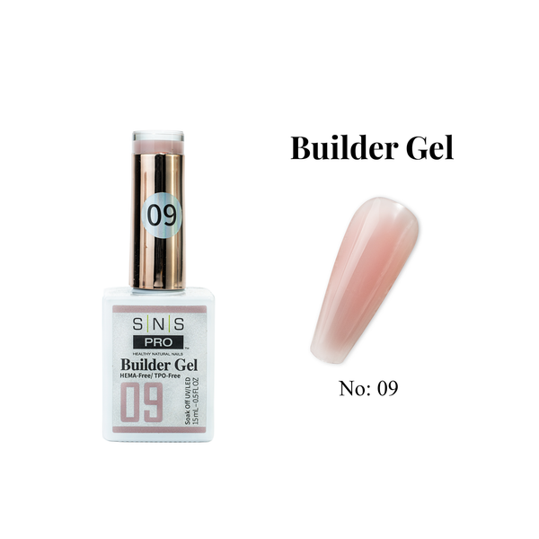 sns cosmetics SNS Builder Gel In The Bottle - 09 - HEMA-Free/TPO-Free - 0.5oz