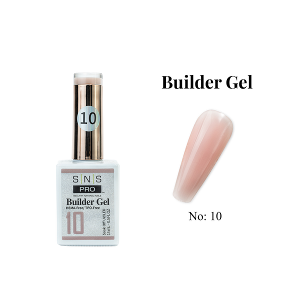 sns cosmetics SNS Builder Gel In The Bottle - 10 - HEMA-Free/TPO-Free - 0.5oz