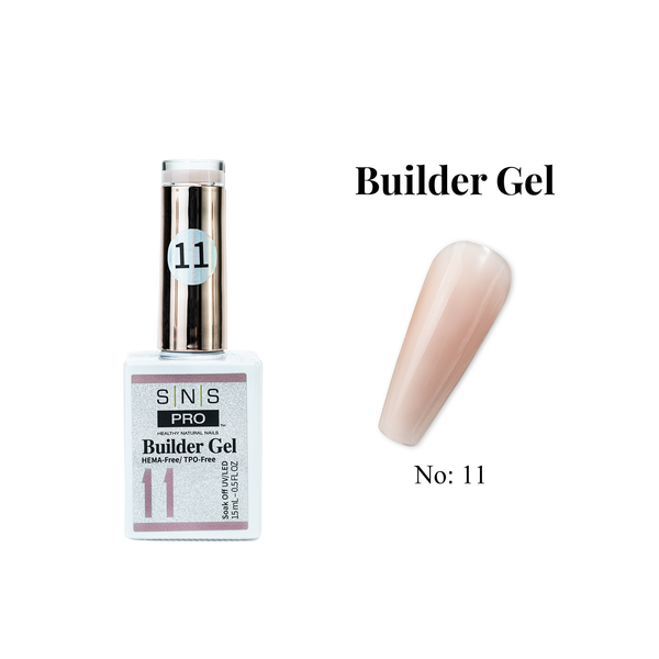 sns cosmetics SNS Builder Gel In The Bottle - 11 - HEMA-Free/TPO-Free - 0.5oz