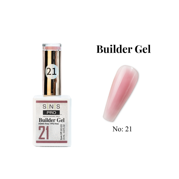 sns cosmetics SNS Builder Gel In The Bottle - 21 - HEMA-Free/TPO-Free - 0.5oz