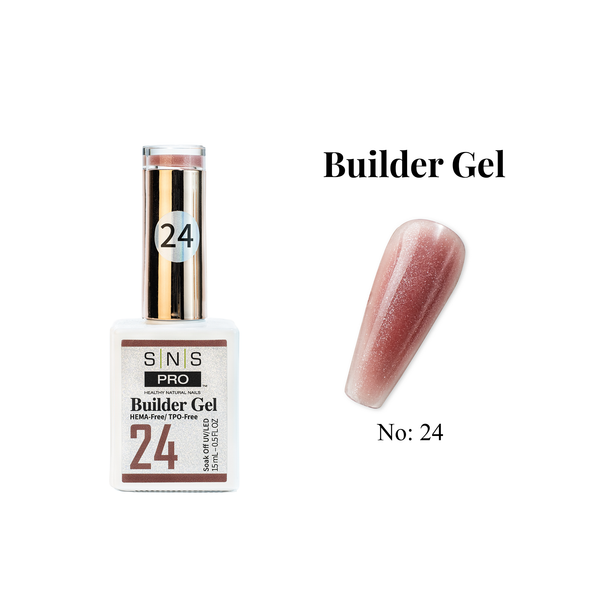 sns cosmetics SNS Builder Gel In The Bottle - 24 - HEMA-Free/TPO-Free - 0.5oz
