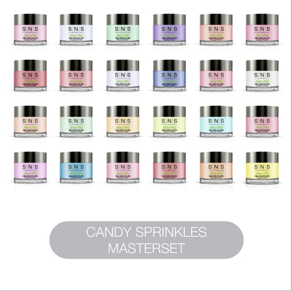 sns cosmetics SNS Candy Sprinkles Collection - 24 Colors: CS01 - CS24