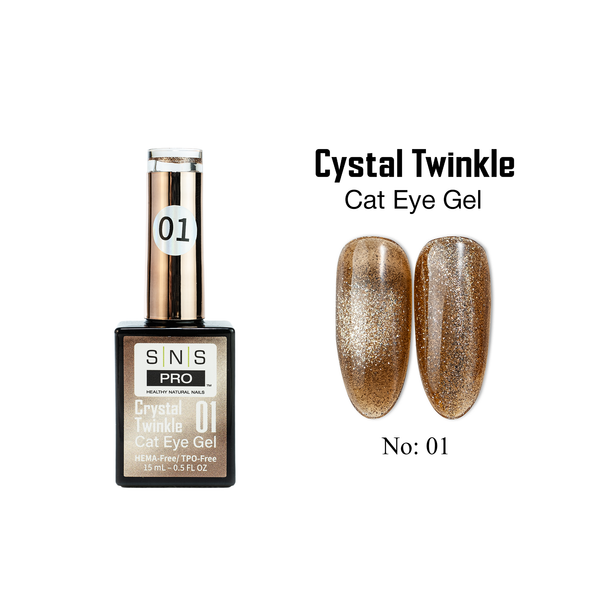 sns cosmetics SNS Cat Eyes - 01 - Crystal Twinkle Collection