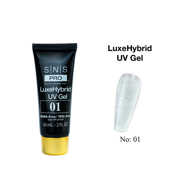 sns cosmetics SNS LuxeHybrid UV Gel - 01 - 60ml