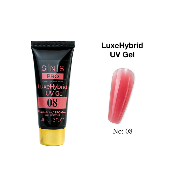 sns cosmetics SNS LuxeHybrid UV Gel - 08 - 60ml