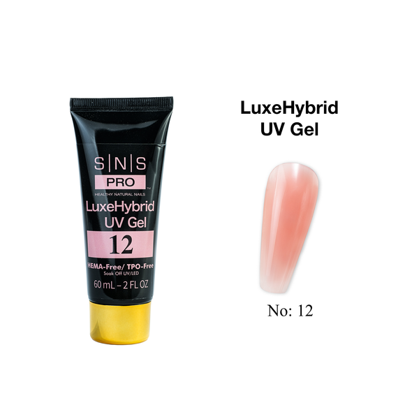 sns cosmetics SNS LuxeHybrid UV Gel - 12 - 60ml