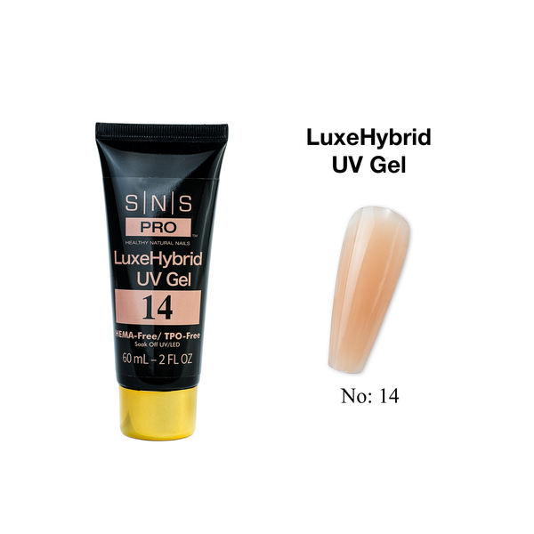 sns cosmetics SNS LuxeHybrid UV Gel - 14 - 60ml