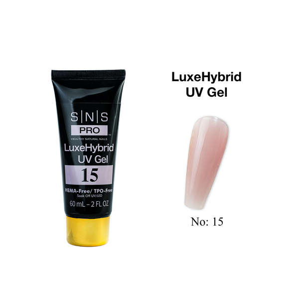 sns cosmetics SNS LuxeHybrid UV Gel - 15 - 60ml