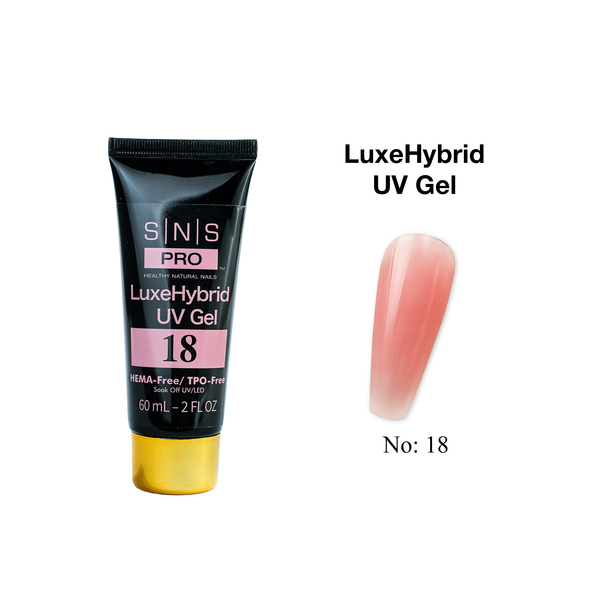 sns cosmetics SNS LuxeHybrid UV Gel - 18 - 60ml