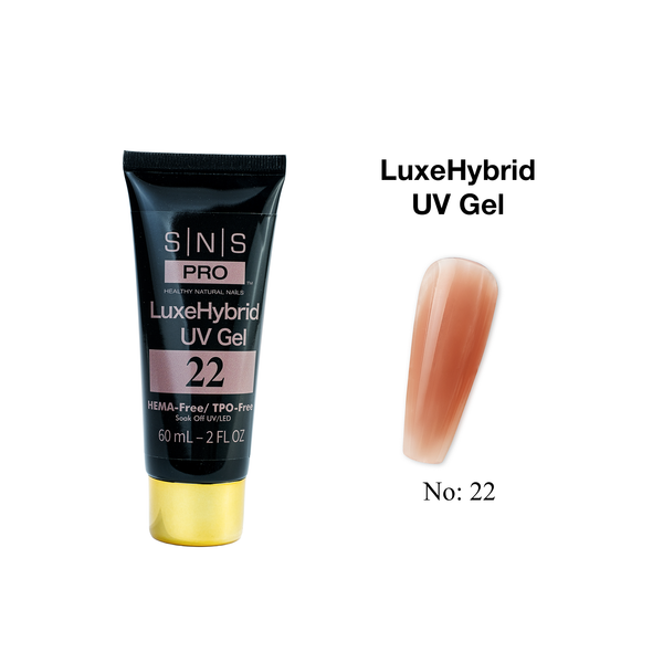sns cosmetics SNS LuxeHybrid UV Gel - 22 - 60ml