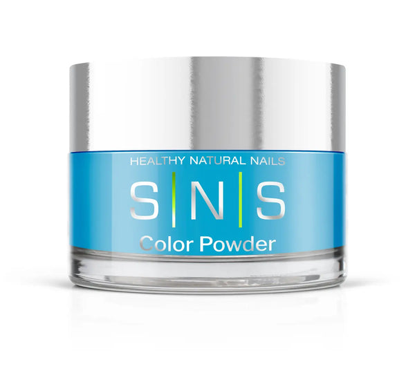 sns cosmetics SNS Dipping Powder - Blue Curacao- Blue Turquoise Neon Colors - 0.5oz (DIY)