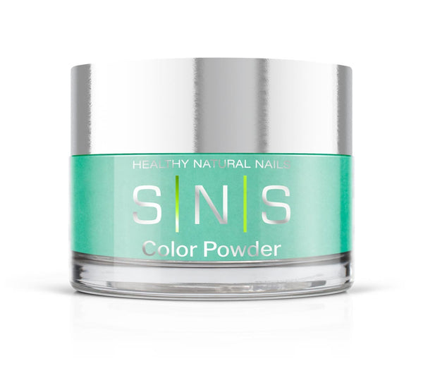sns cosmetics SNS Dipping Powder - Blue Lagoon - Turquoise Cream Colors - 0.5oz (DIY)