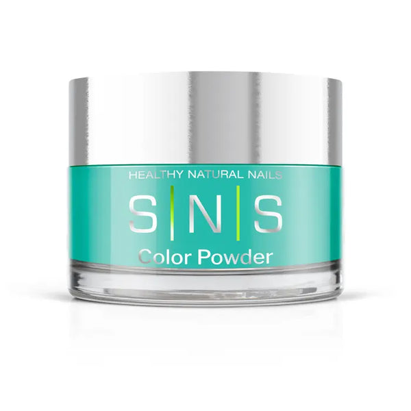 sns cosmetics SNS Dipping Powder - Deep Sea Angler- Turquoise Cream Colors - 0.5oz (DIY)