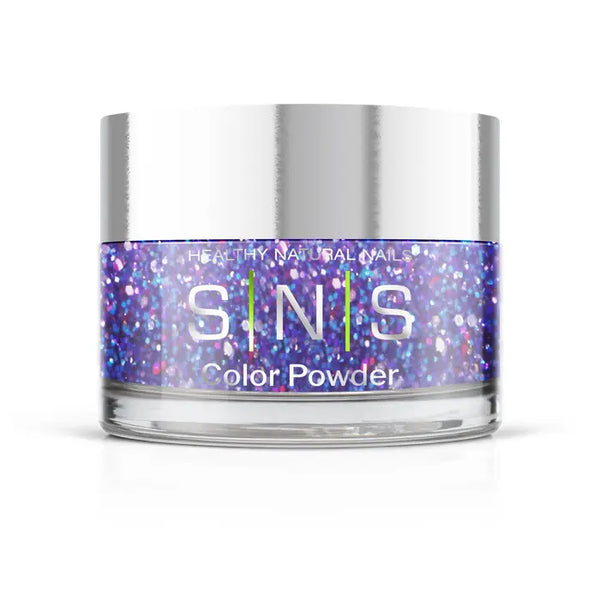 sns cosmetics SNS Dipping Powder -Macaroni Chill- Purple Glitter Colors - 0.5oz (DIY)