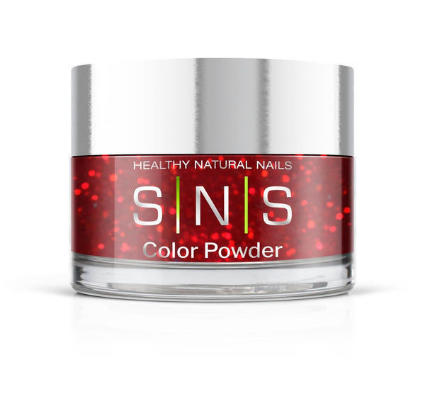 sns cosmetics SNS Dipping Powder - Misfit Toys - Red Glitter Colors - 0.5oz (DIY)