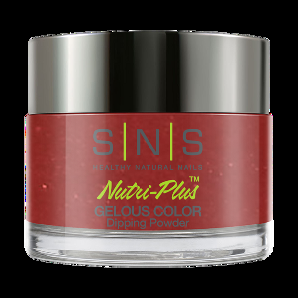 sns cosmetics SNS Dipping Powder Nail - BM34 Poppy Red