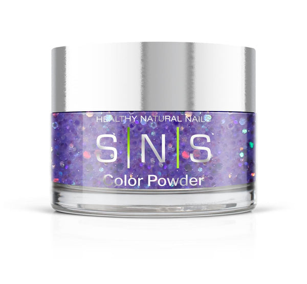 sns cosmetics SNS Dipping Powder - Vegas Baby - Purple Glitter Colors - 0.5oz (DIY)