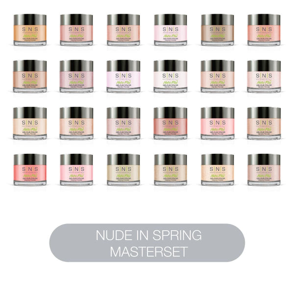 sns cosmetics SNS Nude In Spring Collection - 24 Colors: NOS01 - NOS24