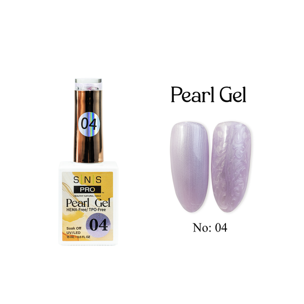sns cosmetics SNS Pearl Gel Collection - 04 - Gel Polish 0.5oz